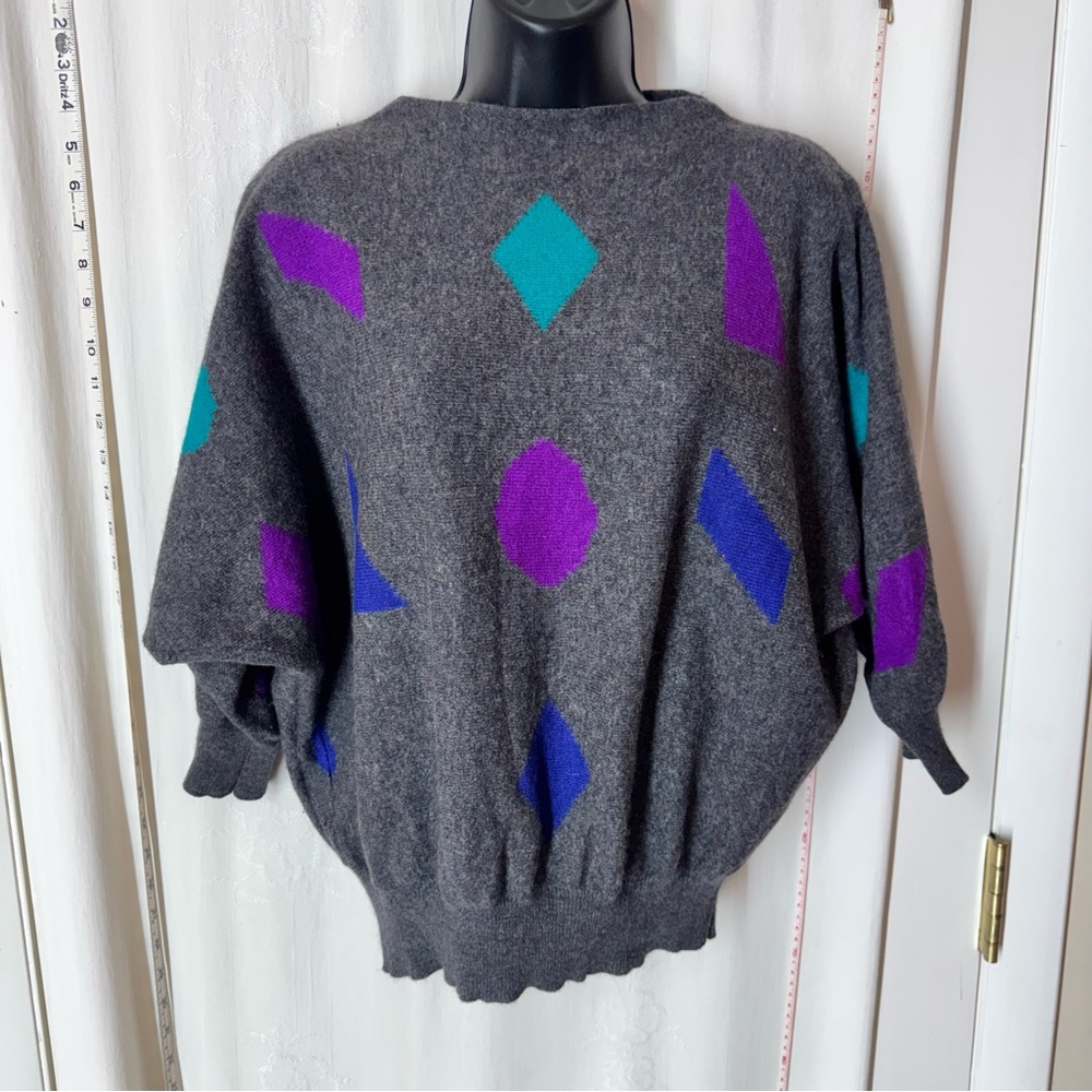 Vintage United Colors Of Benetton Geometric Sweater